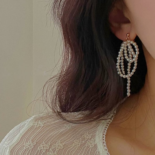 タッセルピアスNo.331 タッセルピアスNo.331 No.171 MIXビーズのピアス 