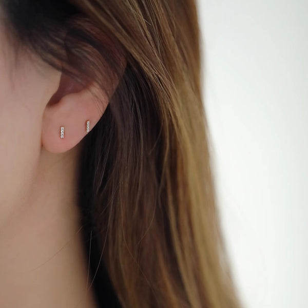 ビーゲンキ 14kgf トムソナイト バーピアス ☆「order」14K three