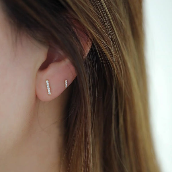 order」K14 three types of bar pierce p439 – uluu - jewelry 