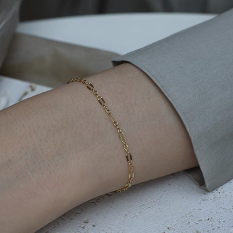 りーすけさん専用•K14 ゴールド チェーンブレスレット りーすけさん専用•K14 ゴールド チェーンブレスレット