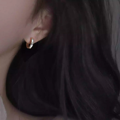 ☆「order」14kgf shell hoop pierce p472 – uluu - jewelry & accessory -