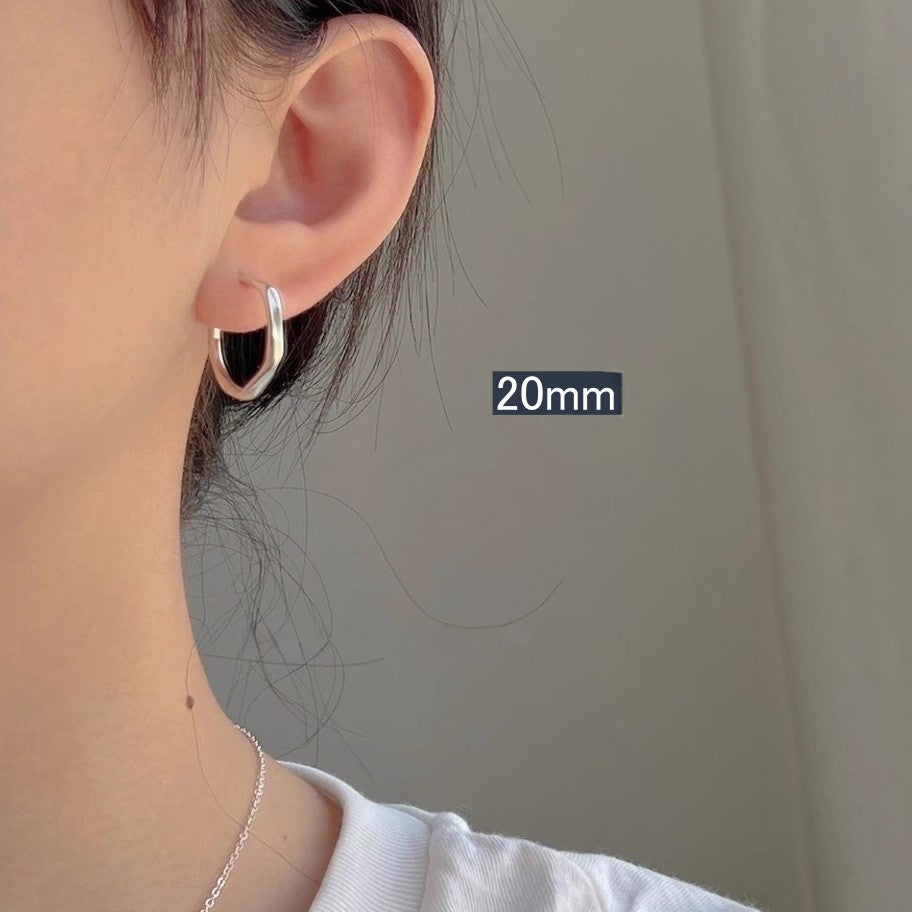 ☆「order」irregular shaped hoop pierce p449 – uluu - jewelry