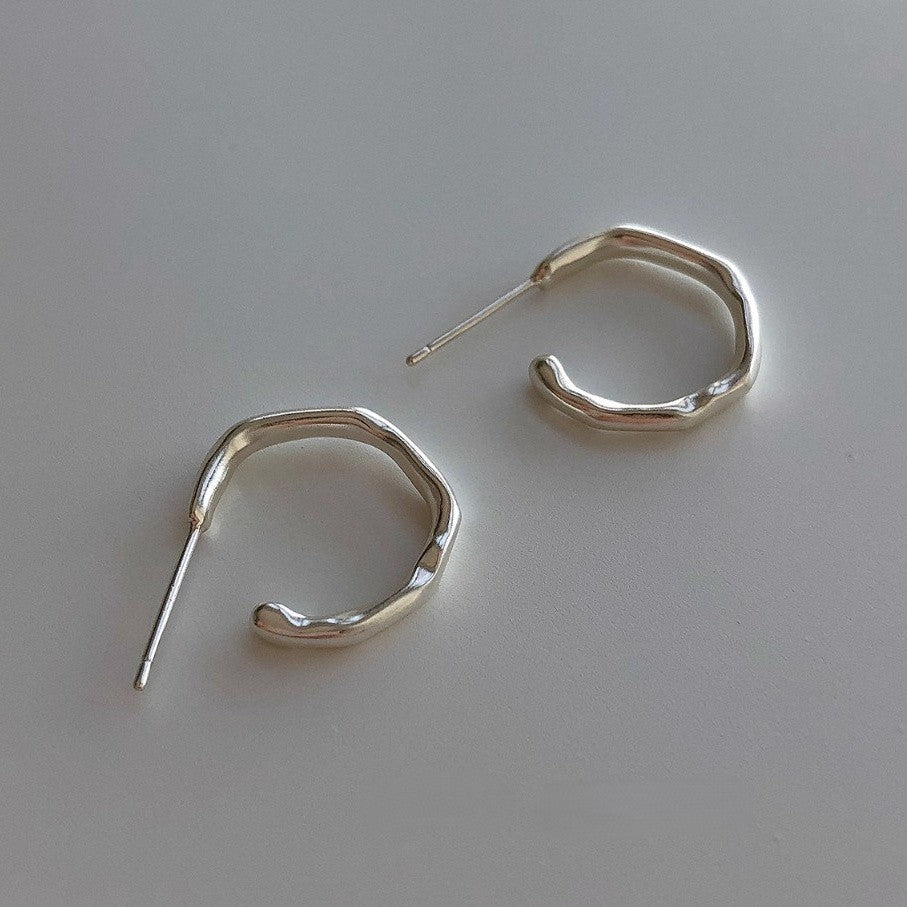 ☆「order」irregular shaped hoop pierce p449 – uluu