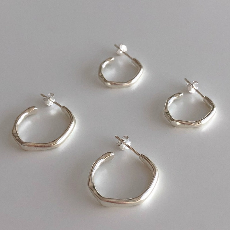 ☆「order」irregular shaped hoop pierce p449 – uluu