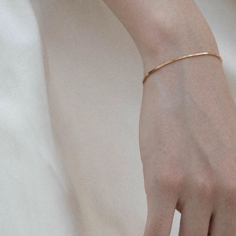  ORDER ブレスレット order」*snake chain gold bracelet b044 – uluu - jewelry & accessory -