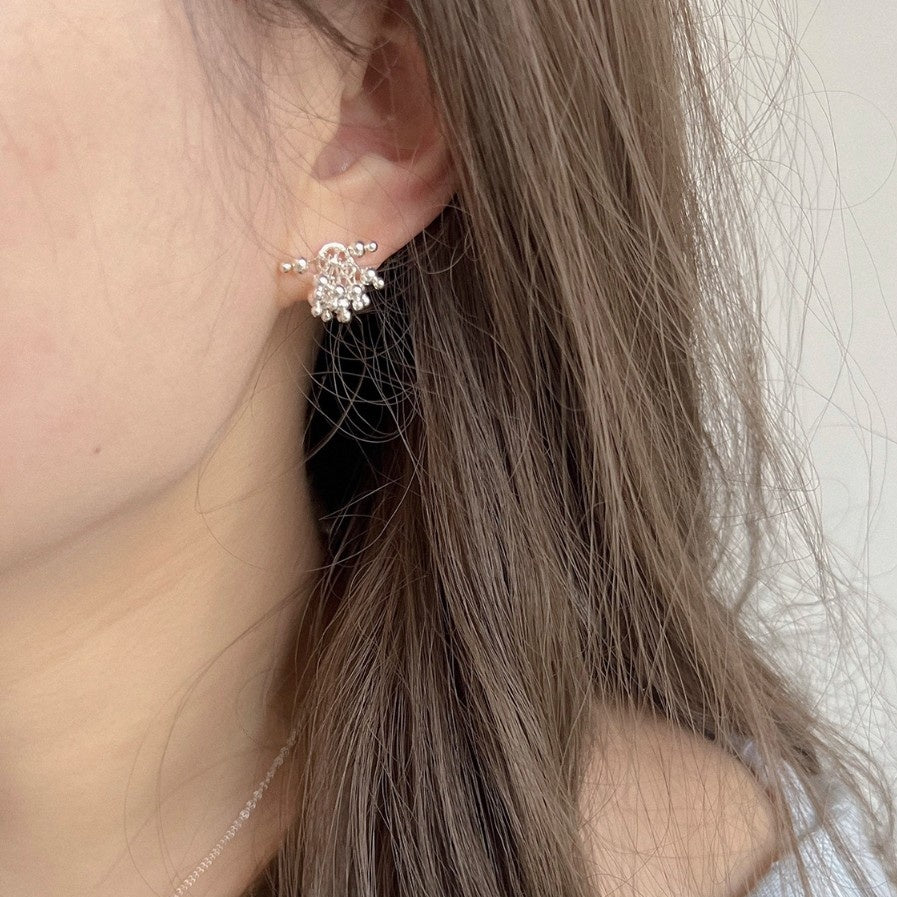 ☆「order」silver grape pierce p454 – uluu - jewelry