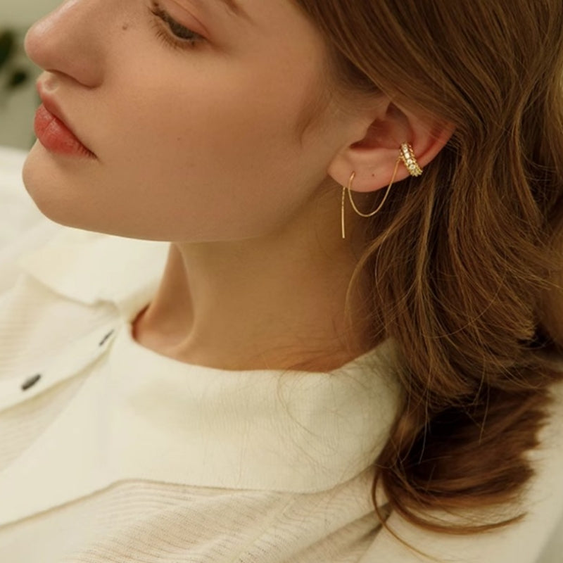 423＆044【2点おまとめ】ピアス 423＆044【2点おまとめ】ピアス メタル ユニークライン ピアス