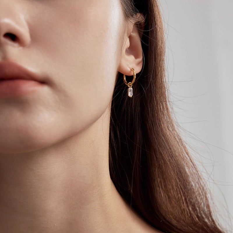 ☆「order」three types of zircon hoop pierce p445 – uluu - jewelry