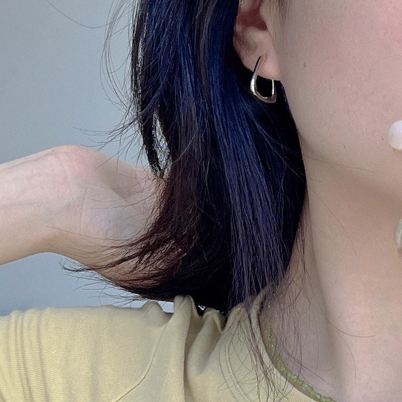 ☆「order」triangle hoop pierce p450 – uluu - jewelry & accessory -