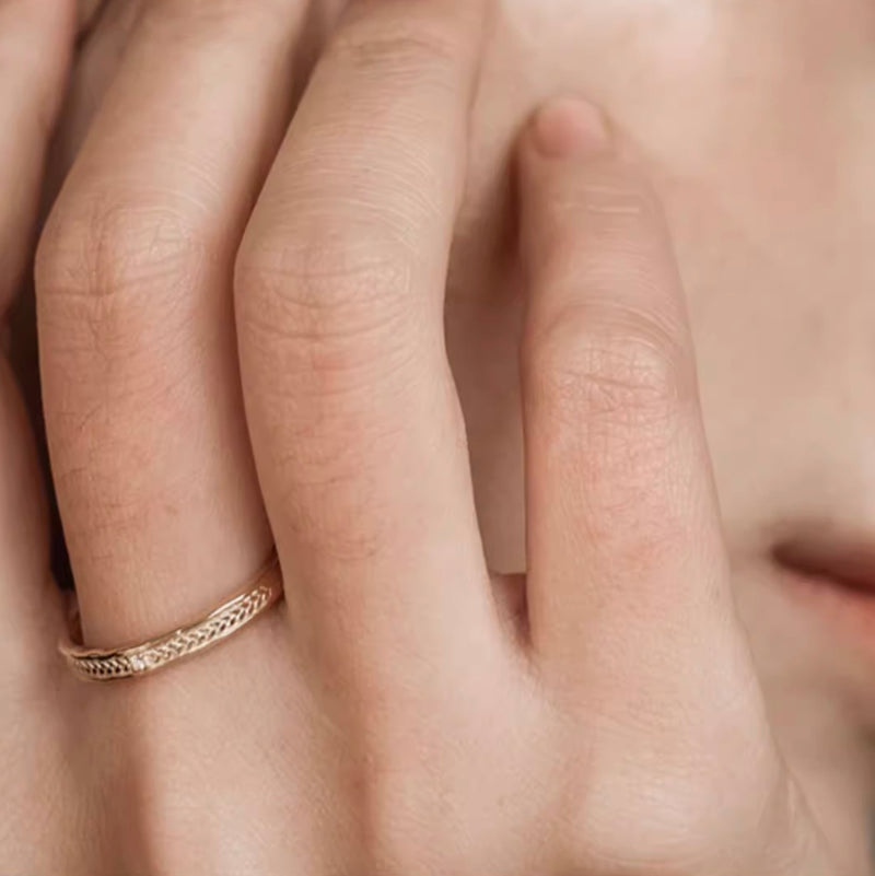 order」ivy line 18kgp gold ring r156 – uluu - jewelry & accessory -