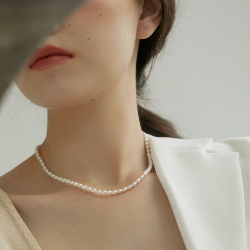 ☆「order」small freshwater pearl necklace n113 – uluu - jewelry