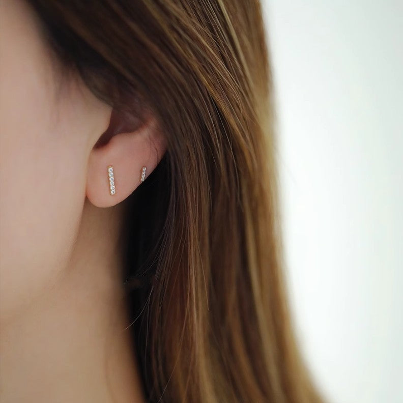 order」K14 three types of bar pierce p439 – uluu - jewelry