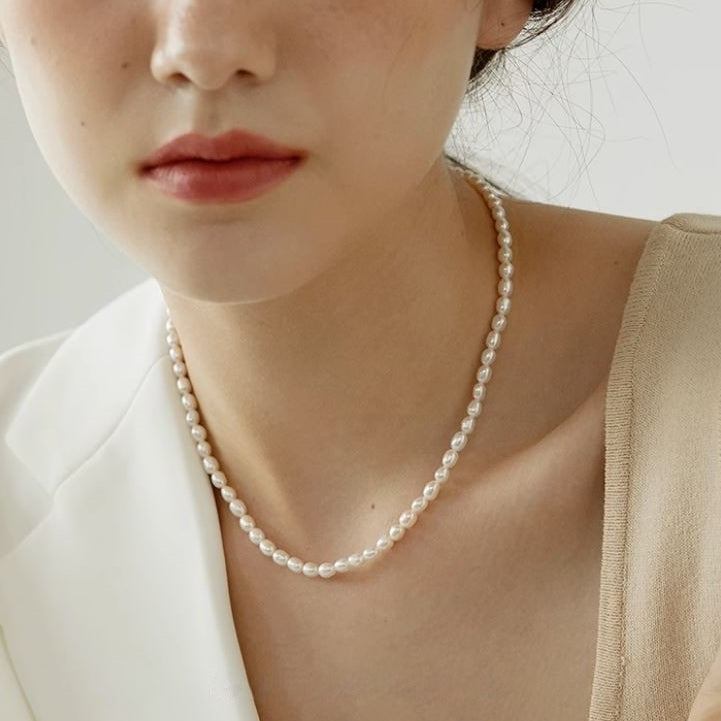 ☆「order」small freshwater pearl necklace n113 – uluu - jewelry