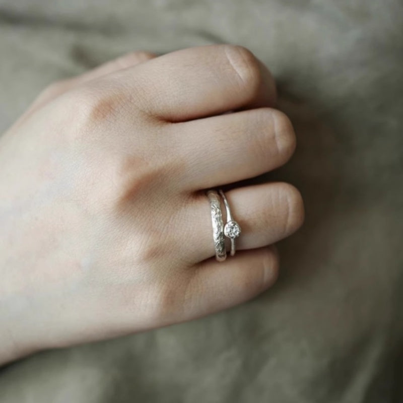 ☆「order」topaz ring gold/silver r173 – uluu - jewelry & accessory -