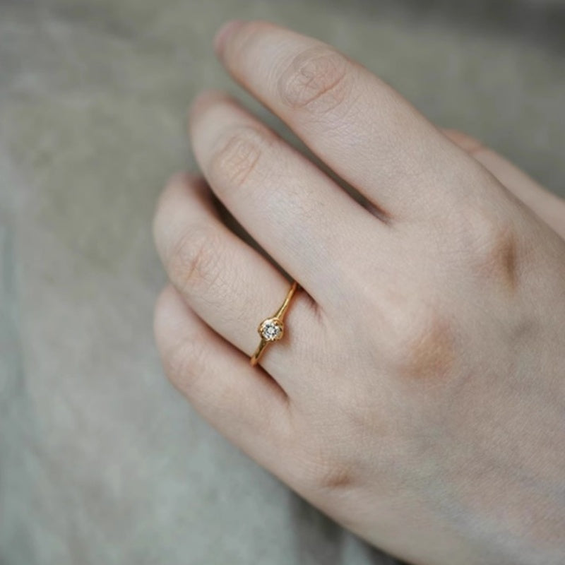 ☆「order」topaz ring gold/silver r173 – uluu - jewelry & accessory -