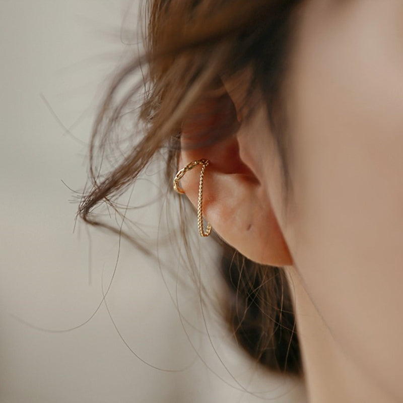送料関税込【AMY O】Classic Conch Ear Cuff イヤーカフ☆国内発 novice】Orbit Pearl Ear Cuff（イヤーカフ）｜novice