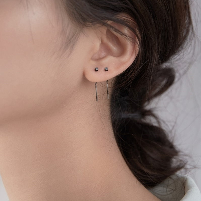 「order」*stud American Pierce 3 COLORS P260 Black