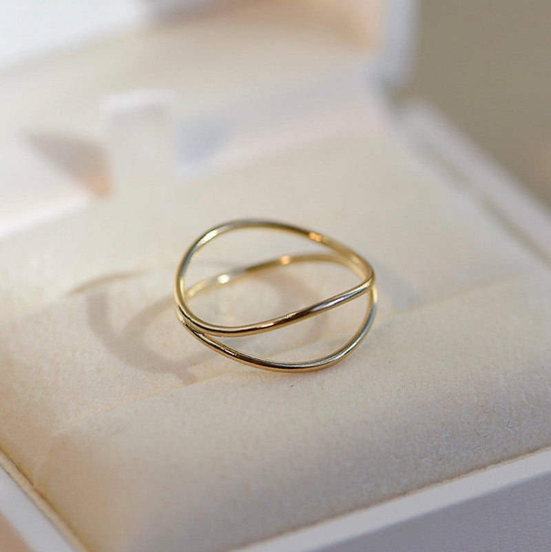 uluu two kinds of 14k rings r107 – uluu - jewelry & accessory -