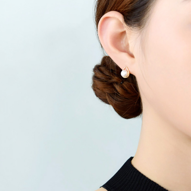 order」*freshwater pearl drop pierce p172 – uluu - jewelry