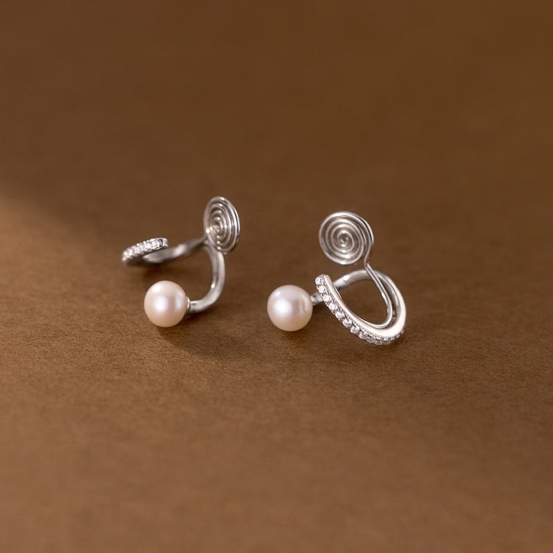 order」*pearl bijou clip earring gold/silver e018 – uluu