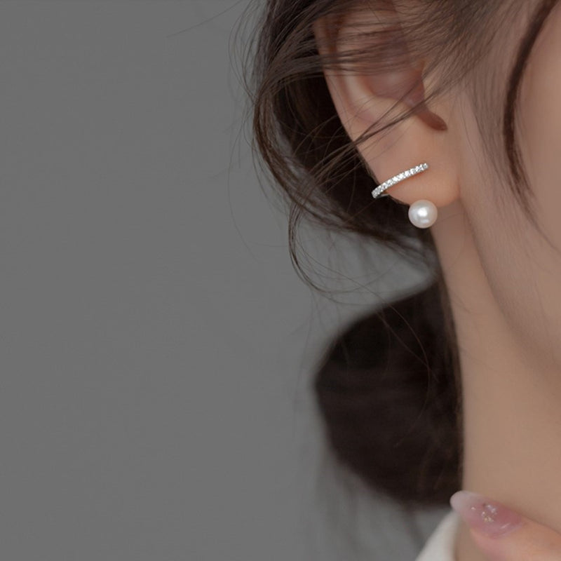 order」*pearl bijou clip earring gold/silver e018 – uluu