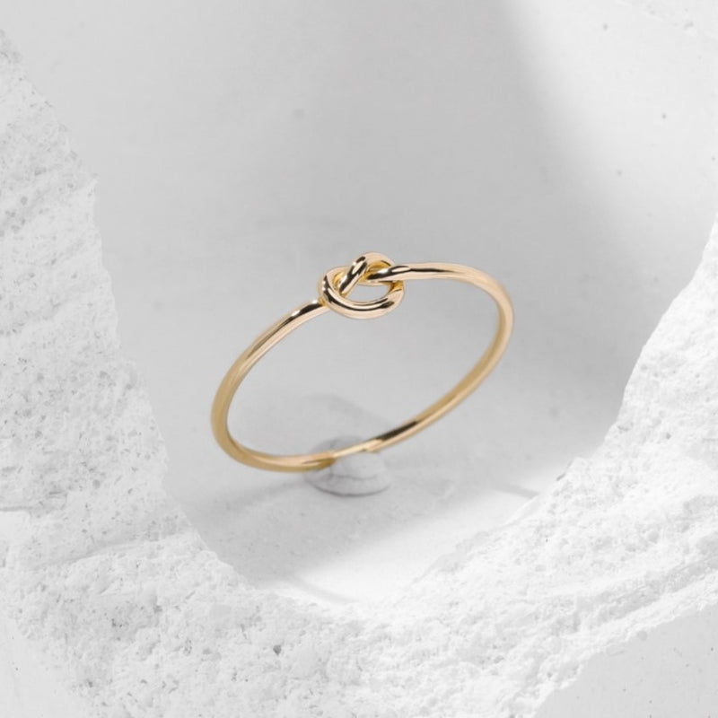 order」*heart knot gold ring 14kgf r081 – uluu - jewelry & accessory -