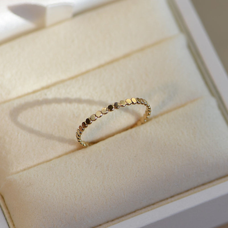 uluu circle 14k rings r076 – uluu - jewelry & accessory -