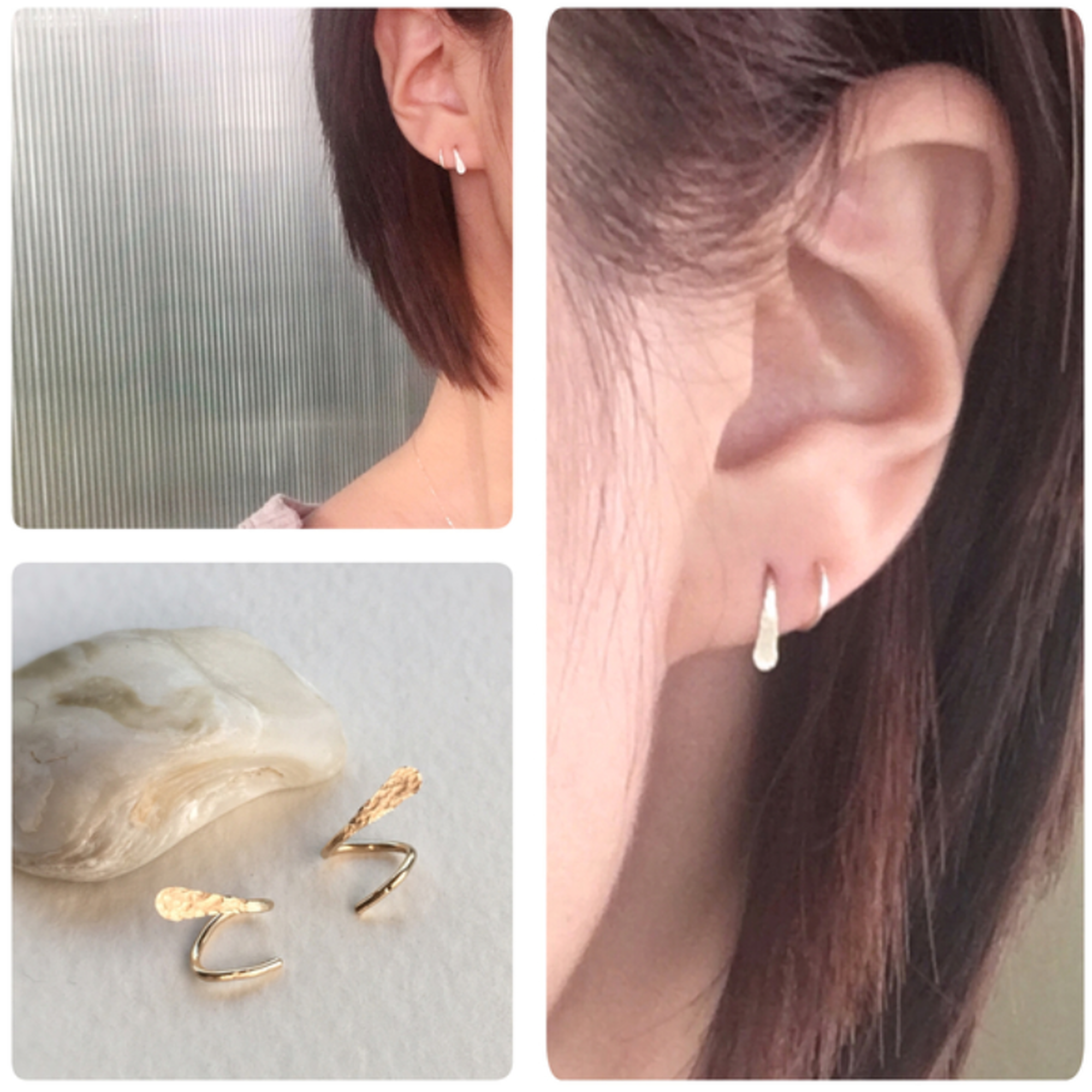 order」*rolling pierce 14kgf p025 – uluu - jewelry & accessory -